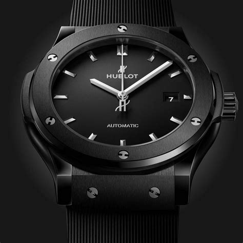 hublot classic fusion black magic 42mm prix|hublot classic fusion review.